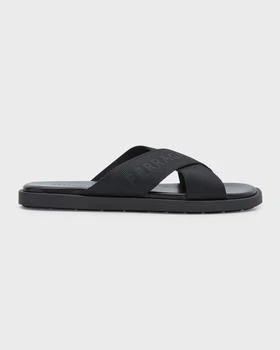 推荐Men's Crisscross Slide Sandals商品