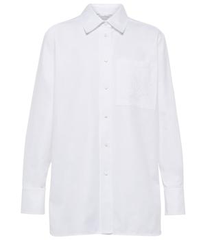 推荐Leccio embroidered cotton shirt商品