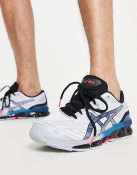 推荐Asics Gel-Quantum 360 trainers in white and blue商品