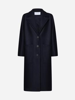 商品Harris Wharf London | Wool single-breasted coat,商家d'Aniello boutique,价格¥1669图片