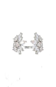 Nordstrom, Nordstrom | Silver-Tone Marquise CZ Cluster Ring - Size 7商品图片 