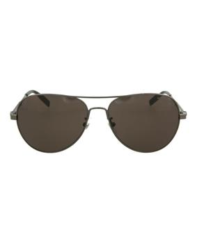 Montblanc Aviator-Style  Metal Sunglasses,价格$117.36