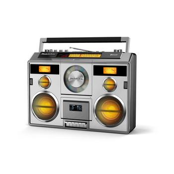 商品Studebaker | SB2140S Sound Station Portable Stereo Bluetooth, CD, AM/FM Radio, Cassette Recorder,商家Macy's,价格¥1646图片