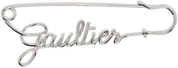 Jean Paul Gaultier | Silver 'The Gaultier' Brooch,商家Ssense US,价格¥895