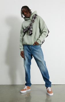 PacSun | Medium Indigo Slim Taper Jeans商品图片,