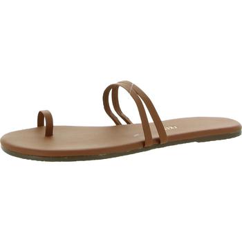 推荐Tkees Womens Leah Slip On Toe Loop Slide Sandals商品