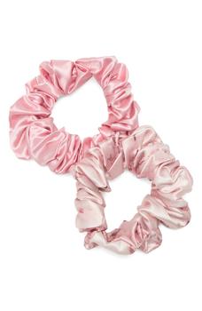 商品Pure Silk 2-Pack Large Scrunchies图片