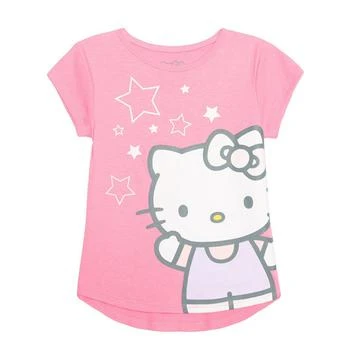 推荐Toddler Girls Stars Short Sleeve T-shirt商品