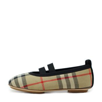 burberry grace, Burberry | Beige Check Mini Grace Shoes商品图片 额外8折, 额外八折