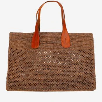 推荐IBELIV HAVANA RAFFIA TOTE BAG商品