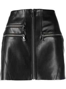Alice + Olivia | ALICE+OLIVIA - Vegan Leather Mini Skirt商品图片,