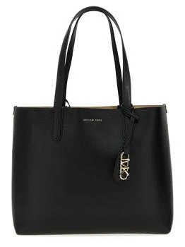 推荐MICHAEL KORS Logo leather shopping bag商品