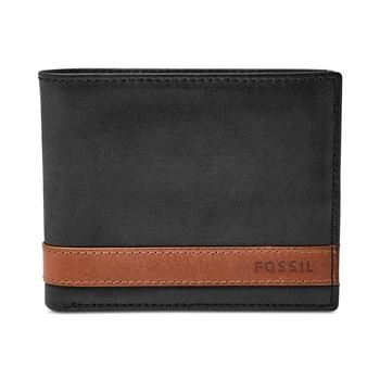 Fossil | Men's Quinn Bifold With Flip ID Leather Wallet,商家Macy's,价格¥462