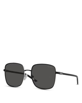 推荐Men's Square Sunglasses, 57mm商品