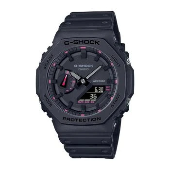 G-Shock | Men's Two-Hand Quartz Analog Digital Black Resin Watch, 45.4mm, GA2100P-1A,商家Macy's,价格¥741