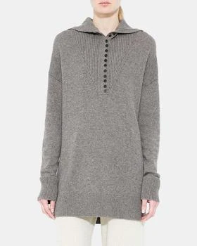 推荐Button Turtleneck Sweater in Cashmere商品