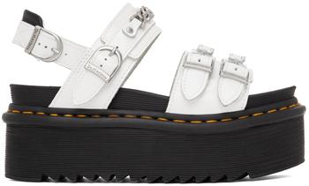 推荐White Blair II Quad Chain Platform Sandals商品