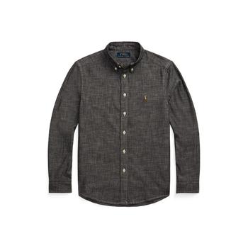 商品Ralph Lauren | Big Boys Cotton Chambray Shirt,商家Macy's,价格¥458图片