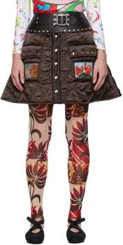 CHOPOVA LOWENA | Brown Ridge Miniskirt 4.7折