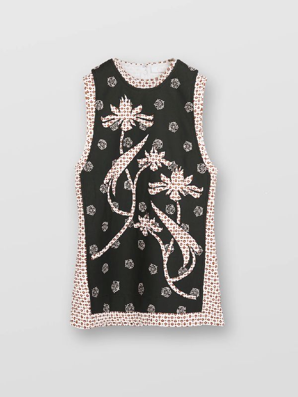 chloe c, Chloé | CHLOE' 女士黑色印花连衣裙 C21UHT19-306-314商品图片 独家减免邮费