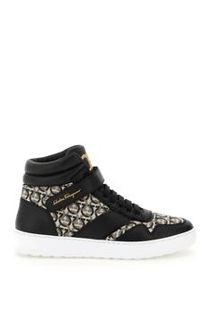 gancini, Salvatore Ferragamo | Salvatore ferragamo gancini hi-top sneakers商品图片 