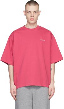 We11done | Pink Back Logo T-Shirt商品图片,额外8.5折, 独家减免邮费, 额外八五折
