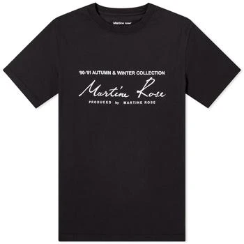 推荐Martine Rose Classic Logo T-Shirt商品