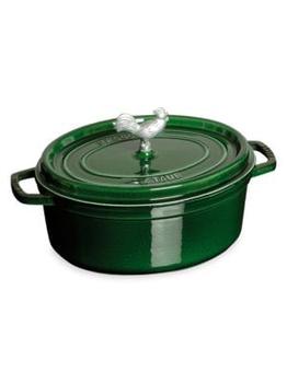 商品Staub | Coq Au Vin 5.75-Quart Cast Iron Cocotte,商家Saks OFF 5TH,价格¥3096图片