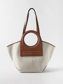 hereu价格, Hereu | Cala small cotton-canvas tote bag商品图片 