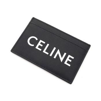 更多yee si, Celine | CELINE/赛琳 女士经典款黑色系字母LOGO卡包 10B703DMF-38SI商品图片 独家减免邮费
