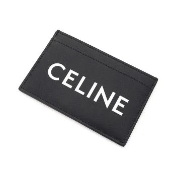 Celine | CELINE/赛琳 女士经典款黑色系字母LOGO卡包 10B703DMF-38SI 