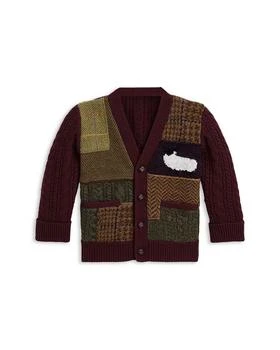 Ralph Lauren | Polo Boys' Patchwork V Neck Cardigan - Baby,商家Bloomingdale's,价格¥1262