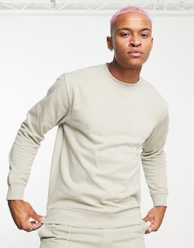 商品Weekday standard sweatshirt in ecru图片