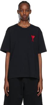 SSENSE Exclusive Black 'Ami De Cœur' T-Shirt,价格$82.18