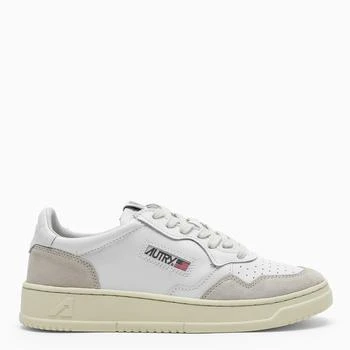 Autry | White leather Medalist low-top sneakers 满$110享9折, 满折