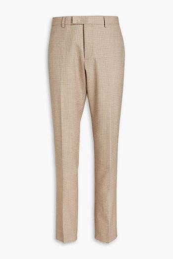 Sandro | Gingham wool-canvas suit pants商品图片,3折×额外7.8折, 额外七八折