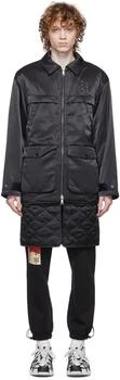 推荐Black Padded Collar Coat商品