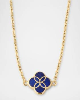 Jan Leslie | Single Petal Gemstone Station Necklace,商家Neiman Marcus,价格¥2869