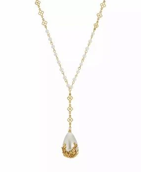2028 | Women's Imitaion Pearl Y Necklace,商家Macy's,价格¥444