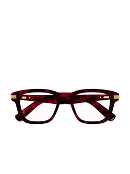 Cartier | Cartier Rectangle Frame Glasses商品图片,7.2折
