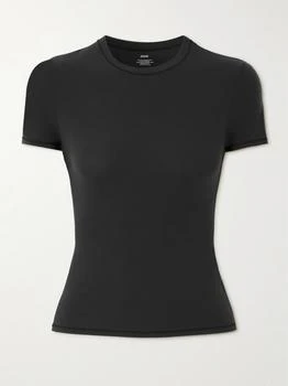 SKIMS | Fits Everybody T 恤 （颜色：onyx）,商家NET-A-PORTER,价格¥344