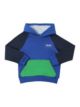 推荐Color Block Cotton Sweatshirt W/logo商品