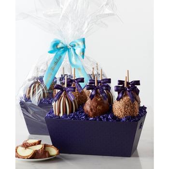 商品Mrs. Prindables | Happy Birthday Caramel Apple Gift Tray,商家Macy's,价格¥537图片