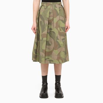 推荐Camouflage pleated skirt商品