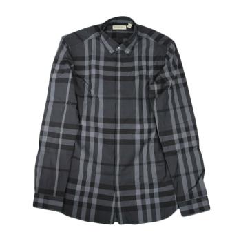 burberry衬衫, Burberry | Burberry 博柏利 灰黑色 男士衬衫 3944127商品图片 满$100享9.5折, 满折