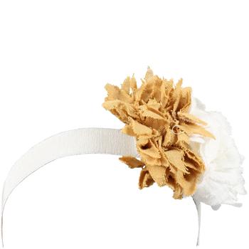 商品Caffe' d'Orzo | Caffe' d'Orzo Multicolor Headband For Baby Girl With Floral Applications,商家Italist,价格¥513图片