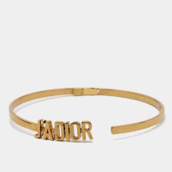 推荐Dior J'adior Gold Tone Collar Necklace商品