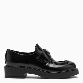 商品Prada | Chocolate loafers in black brushed leather,商家The Double F,价格¥7120图片