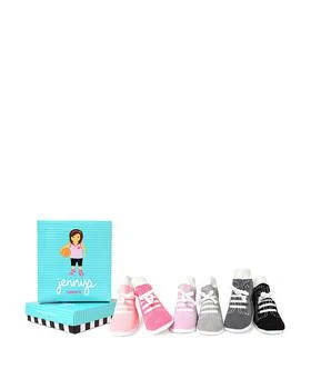 推荐Girls' Jenny Sneaker Socks, Set of 6 - Baby商品