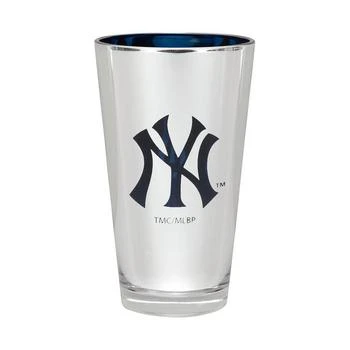 Memory Company | New York Yankees 16 Oz Electroplated Pint Glass,商家Macy's,价格¥119